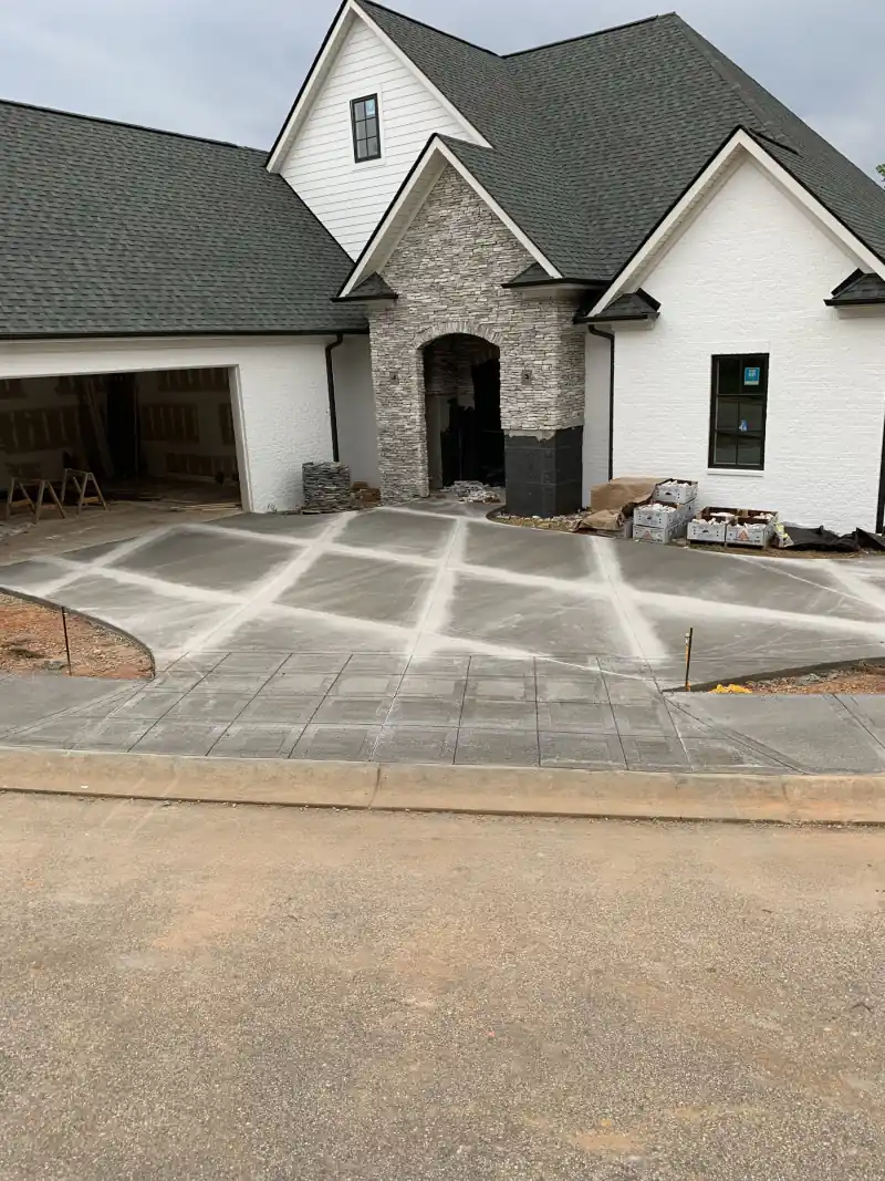 Residential concrete work by Ace Concrete Construction