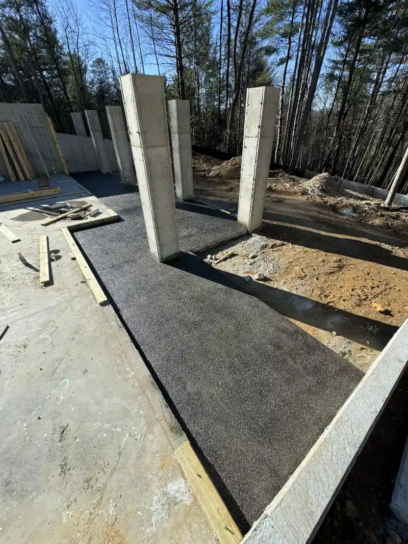 Commercial concrete work by Ace Concrete Construction