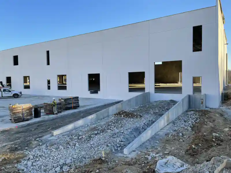 Commercial concrete work by Ace Concrete Construction