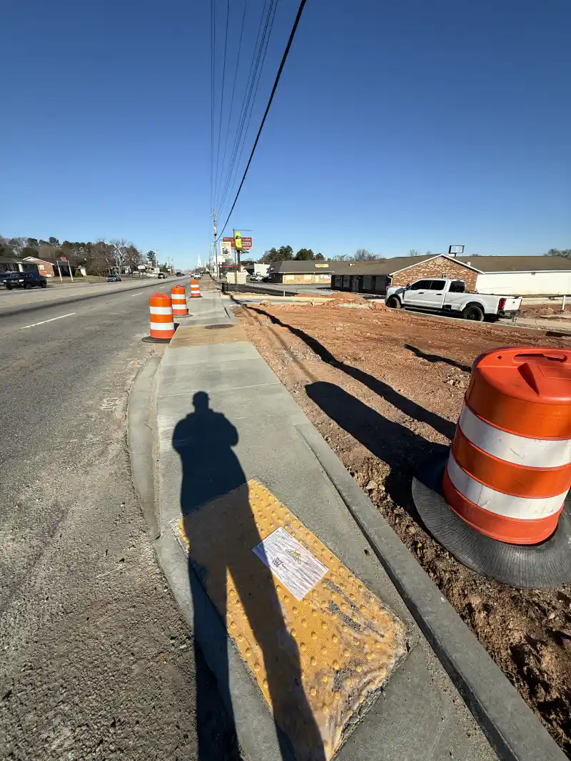 Commercial concrete work by Ace Concrete Construction
