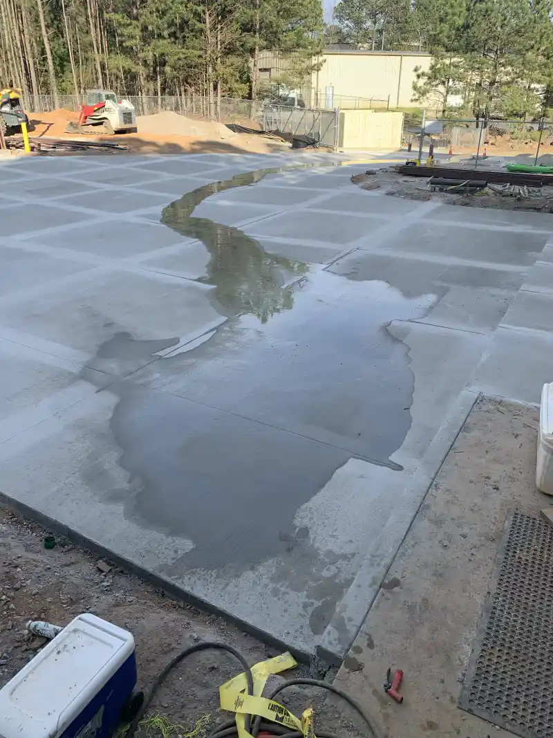 Commercial concrete work by Ace Concrete Construction