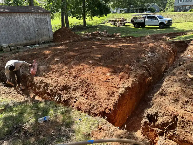 Foundation or retaining wall built by Ace Concrete Construction