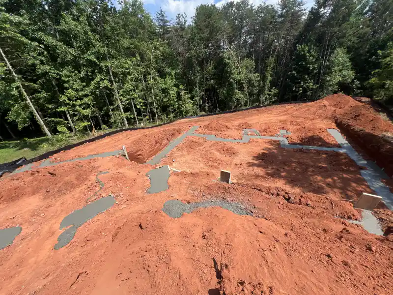 Foundation or retaining wall built by Ace Concrete Construction